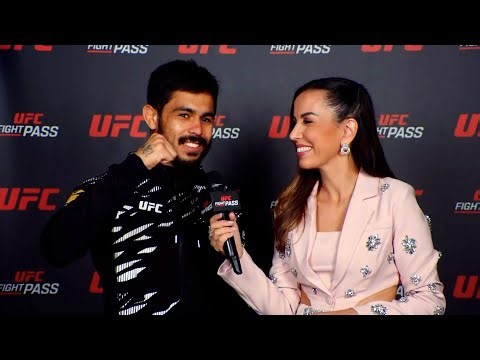 Luan Lacerda celebrates his first UFC victory: "Overcoming" | UFC Rio