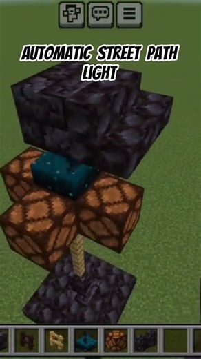 automatic street path light #minecraft