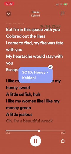 Song Of the Day: Honey - Kehlani @Kehlani #songoftheday #sotd #trendysound #kehlani