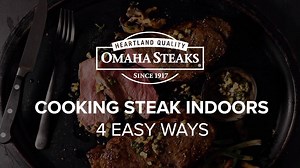 2.7K views · 32 reactions | Winter weather holding on? Don't worry - you don't need it to make great steak! Learn four easy ways to make steak indoors at the Omaha Steaks blog: https://www.omahasteaks.com/blog/cooking-steak-indoors/ | Omaha Steaks | Facebook