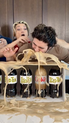 12M views · 21K reactions | Don't Choose the Wrong Bottle  & more funny games Things get messy as we play a series of games including a Mentos and Coke challenge, a song lyrics pool challenge, and a reflexes game. #HolidayPartyIdeas #holidaygames #games #challenge #fblifestyle | The Tus House | Facebook
