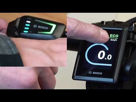E-Bike Übergabe: Bosch Kiox 300 bedienen.