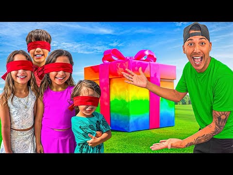 SORPRENDO A MIS HIJOS CON UN REGALO GIGANTE😳🎁