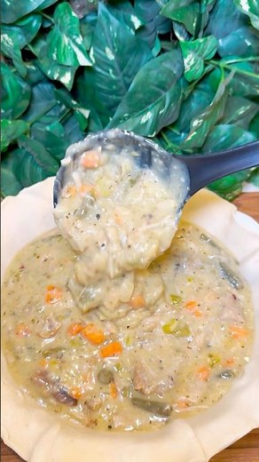 Turkey Pot Pie 😋 #food #recipe