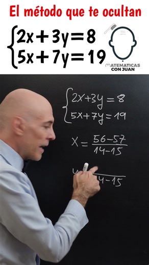 System of 2x2 equations. SUPER TRICK 💪