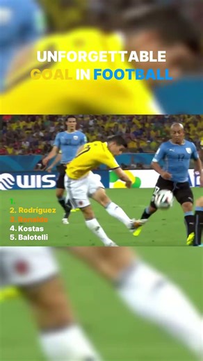 TOP UNFORGETTABLE GOALS #shorts