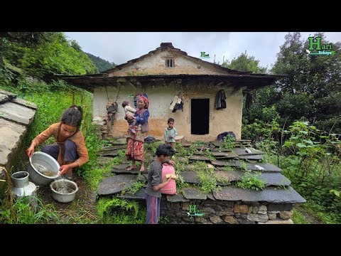 Daily Life in Remote Nepal Village | Authentic Cooking & Organic Food