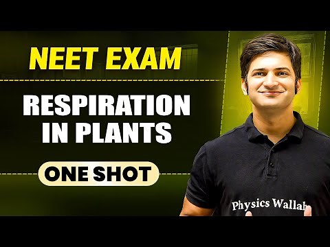 RESPIRATION IN PLANTS in 1 Shot || All Concepts & PYQs Covered || Prachand NEET