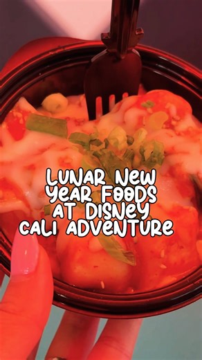 Lunar New Year Foods at DCA🍲#disneylandresort #disneyparks #disneyland #disneyfood #lunarnewyear
