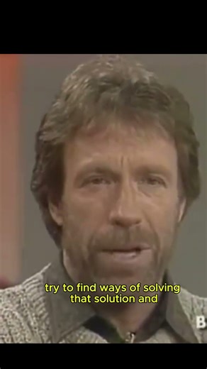 Chuck Norris talks about not worrying