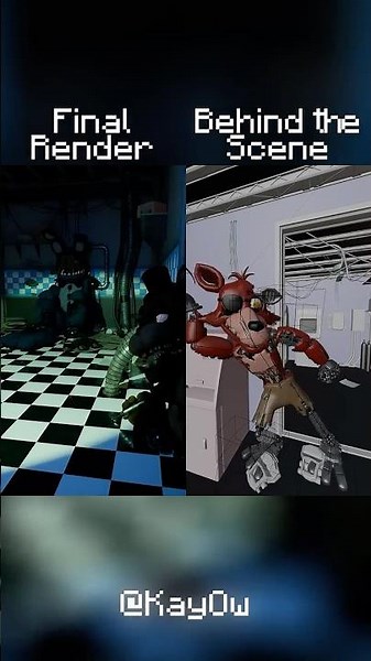 BEHIND THE SCENE "ANIMATRONIC AI BELIKE.." (BTS FNAF MOVIE 2 Animation)