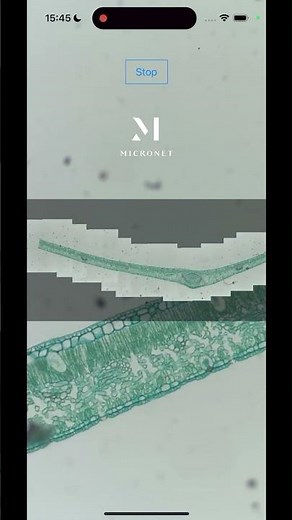 顕微鏡用のパノラマアプリを開発中！ #顕微鏡 #macro #microscope #ios #アプリ #プログラミング