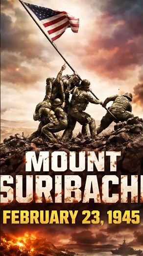 February 23, 1945: The Iconic Flag Raising That Changed WWII #onthisday