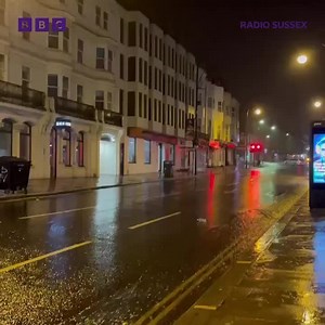 Wow! There's just been an intense thunder storm over #Brighton just now - with warnings it will spread across Sussex throughout the morning. Did you experience it? Is there any flooding? Let us know | BBC Sussex