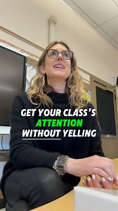 Use a specific phrase that requires a callback from your students to signal that it’s time to focus on the teacher. Introduce the concept to your students. Let them know that when you say, “Macaroni and Cheese,” they should say, “Everybody Freeze.” (You can use whatever phrase you want- this is just an example). You can use hand signals if necessary to teach them when it’s their turn to respond (for example, when your hand is up in a stop sign signal, that means it’s your turn, and when you poin
