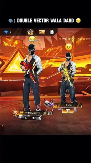 🗣️: DOUBLE VECTOR WALA DARD 🥲 #ff #shorts #shortsfeed #short #freefireshorts #freefire