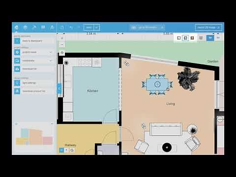 Floorplanner 3e 2D styles and view settings