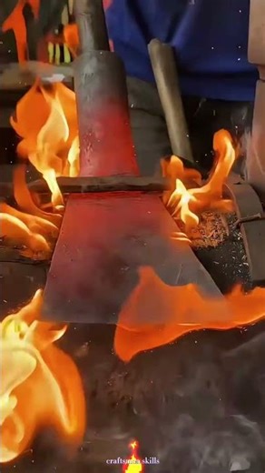 Hand Forged Hoe | Traditional Blacksmith Craft