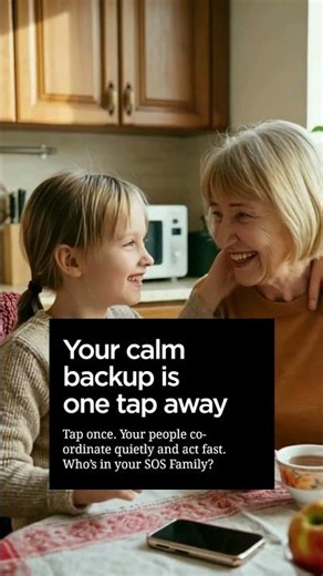 Calm Backup for Your Trusted People