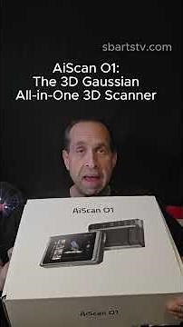AiScan O1 Unboxing | 3D Gaussian Scanner Just Hit Kickstarter | One of First in USA