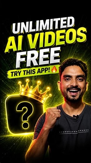 Unlimited AI Videos FREE 🤩 Try This App! 🔥 #shorts #shortsfeed #aivideo