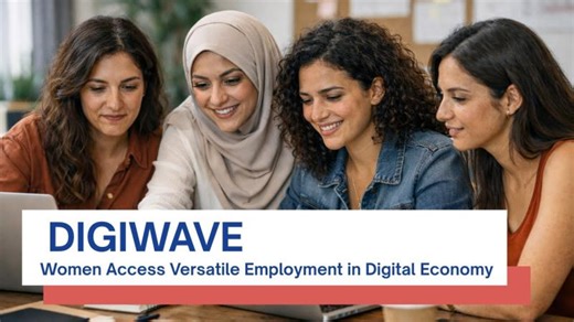 DIGIWAVE | Women’s Access to Employment in the Digital Economy | Interreg NEXT MED Programme