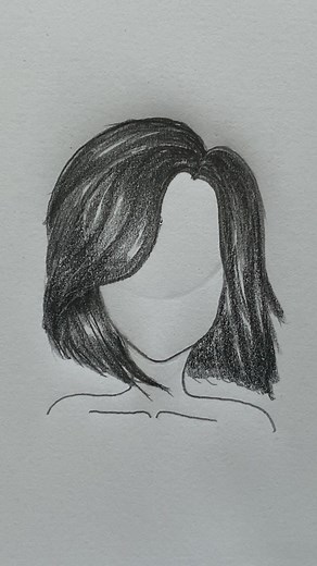 Tips for Drawing Medium Simple Hairstyles and Butterflies