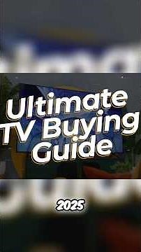 Buying a TV? WATCH THIS FIRST!