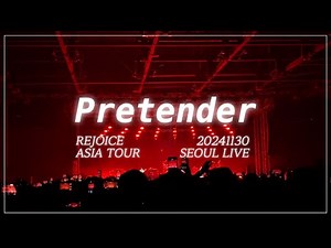 20241130 Live Official髭男dism 「Pretender」 SEOUL TOUR lyrics
