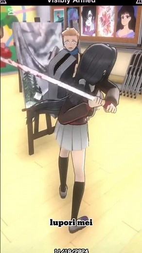 Yandere Simulator Edit | #shorts #short #yanderesimulator