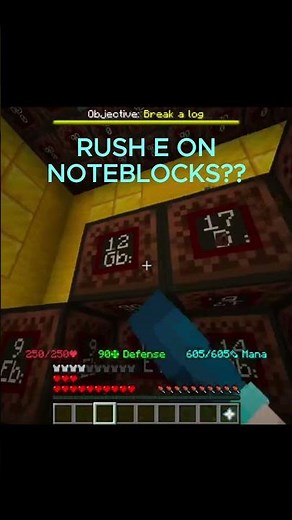 RUSH E ON NOTE BLOCKS?! (new setup) (tutorial coming soon)