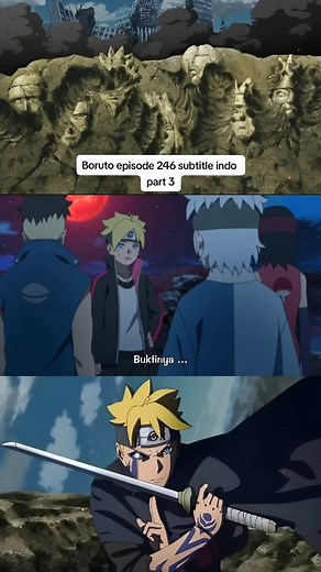 Boruto Episode 246: Subtitle Bahasa Indonesia Part 3