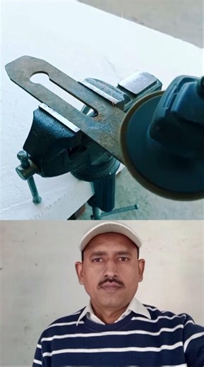 Portable Bench Vise Hack 🔧🛠️#DIYHack #WorkshopTips #ToolHacks