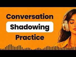 Improve English with Conversation Shadowing | Slow English Listening & Speaking Practice
