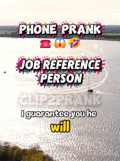 Prank Call: Hilarious Job Reference for Cameron