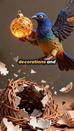 Bowerbirds SABOTAGE Rival Art! 🐦🔨