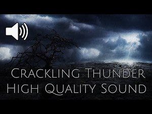 Crackling Thunder High Quality Sound Effect