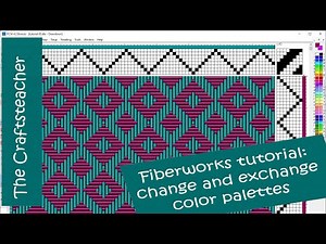 Fiberworks PCW: change palette colors and switch palettes
