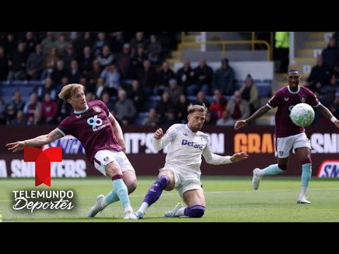 Gol de Zian Flemming - Burnley vs. Aston Villa | Premier League | Telemundo Deportes