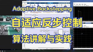 永磁同步对拖电机Simulink直连控制—Adaptive Backstepping(自适应反步)控制算法讲解与实践