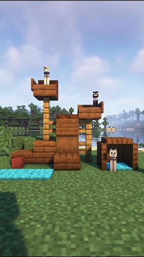 Minecraft Cat Tower Building Tutorial