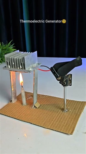 Mini Thermoelectric Generator #freeenergy #electrical