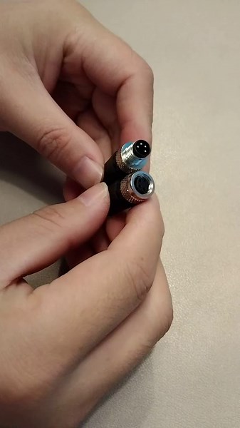 5 Pcs M8 4 Pin Male Connector, A Code Industrial Circular Connector IP67 Straight Type Adapter Field Assembly Wireable Sensor Unshiled 60V 4A AC/DC Connector