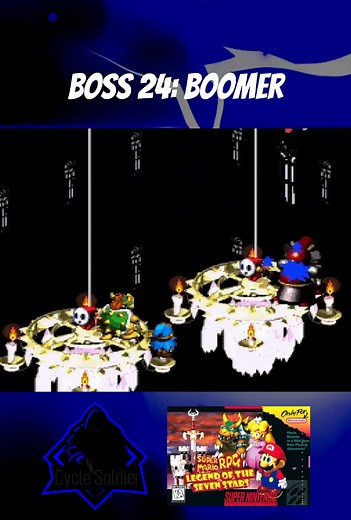 Super Mario RPG - Boss 24 - Boomer #reels | 𝙲𝚢𝚌𝚕𝚎 𝚂𝚘𝚕𝚍𝚒𝚎𝚛