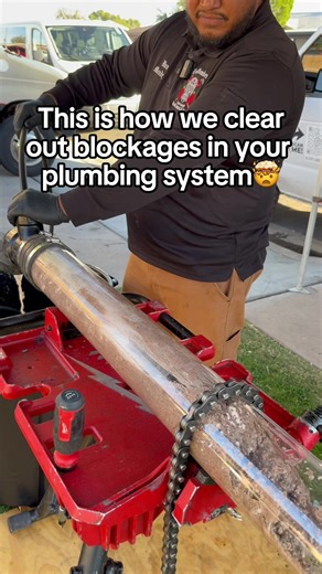 How we clear blockages🔧💧 Call us at 480-765-3020 #plumber #plumbing #phoenix #arizona #homeowner