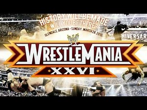 Wrestlemania 27 Theme Song " Written in the Stars "
