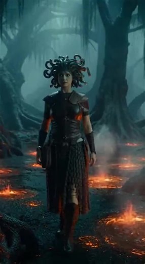 Medusa Faces a Troll #medusa #troll