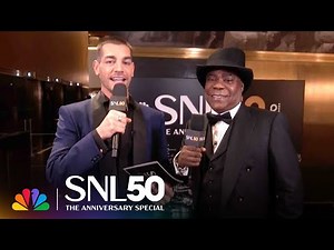 Tracy Morgan at the SNL50 Red Carpet | NBC