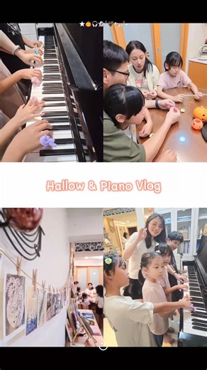 🎹 Hallow & Piano Vlog Rena老師教學與手作活動的一天。 ～音樂、創意、生活的美好節奏。 #永和鋼琴一對一教學 #創意鍵盤小小班 #浪漫琴音流行爵士鋼琴 #pianostudio | 六度音鋼琴藝術坊Six Tone Piano Art Studio