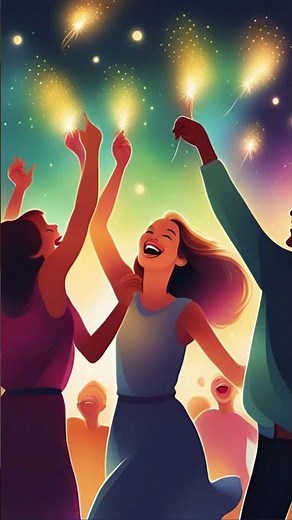 Bonne année, belle journée 🎉 | Chanson festive pour enfants ✨ #Shorts